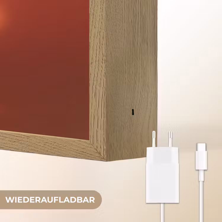 Voetballer - Omhaal - Rood - Neon Light Box met batterij (Wandlamp kind) middel -USP_websiteoplaadbaarDE