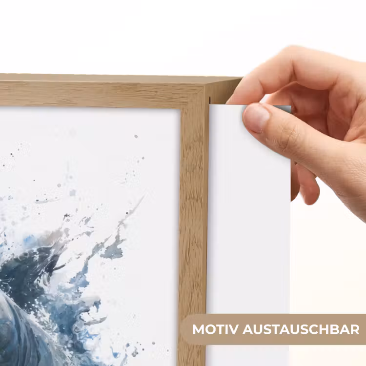 Haai - Blauw - Water Light Box met batterij (Wandlamp kind) middel -USP_websiteprintDE