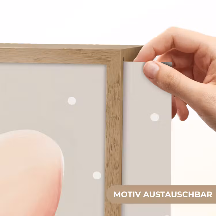 Hart - Gezicht - Roze - Stippen Light Box met batterij (Wandlamp kind) middel -USP_websiteprintDE