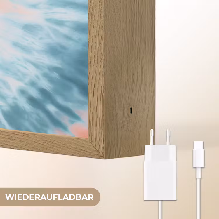 Hartvormig - Tie dye - Pasteltinten - Lichtgroen Light Box met batterij (Wandlamp kind) middel -USP_websiteoplaadbaarDE