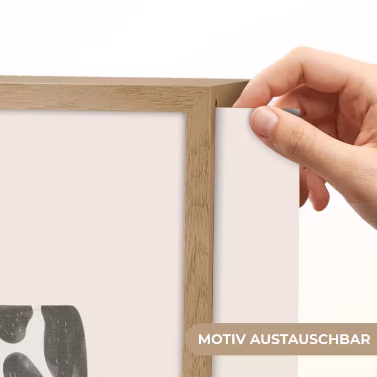 Koe - Boerderij dier - Dieren - Pastel kleuren Light Box met batterij (Wandlamp kind) middel -USP_websiteprintDE