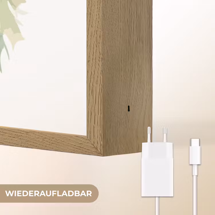 Luipaard - Dier - Kinderen - Jungle Light Box met batterij (Wandlamp kind) middel -USP_websiteoplaadbaarDE