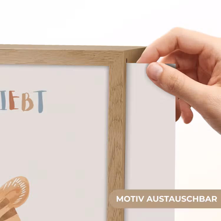Leeuw - Uil - Beige - Dieren - Quote Light Box met batterij (Wandlamp kind) middel -USP_websiteprintDE