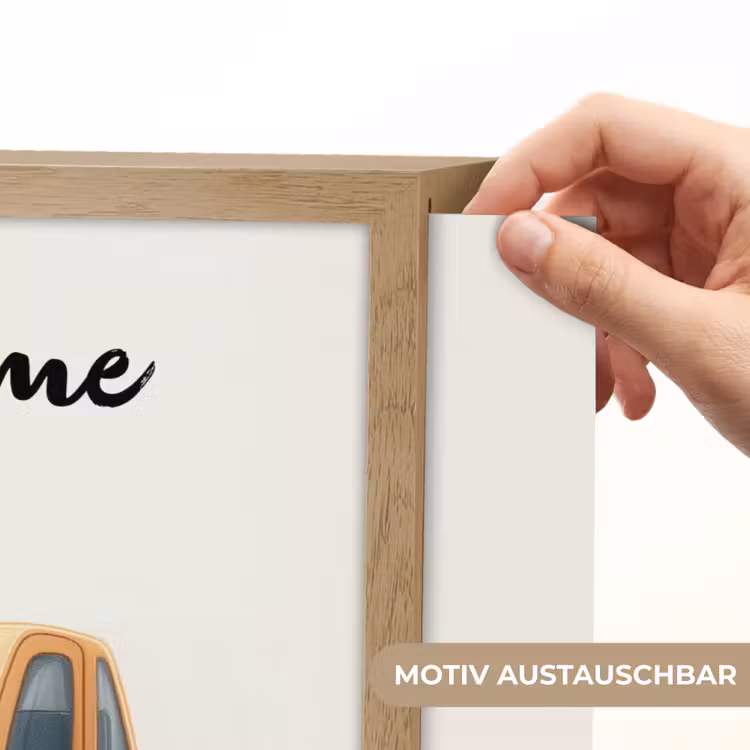 Graafmachine - Getekend - Oranje Light Box met batterij (Wandlamp kind) middel -USP_websiteprintDE