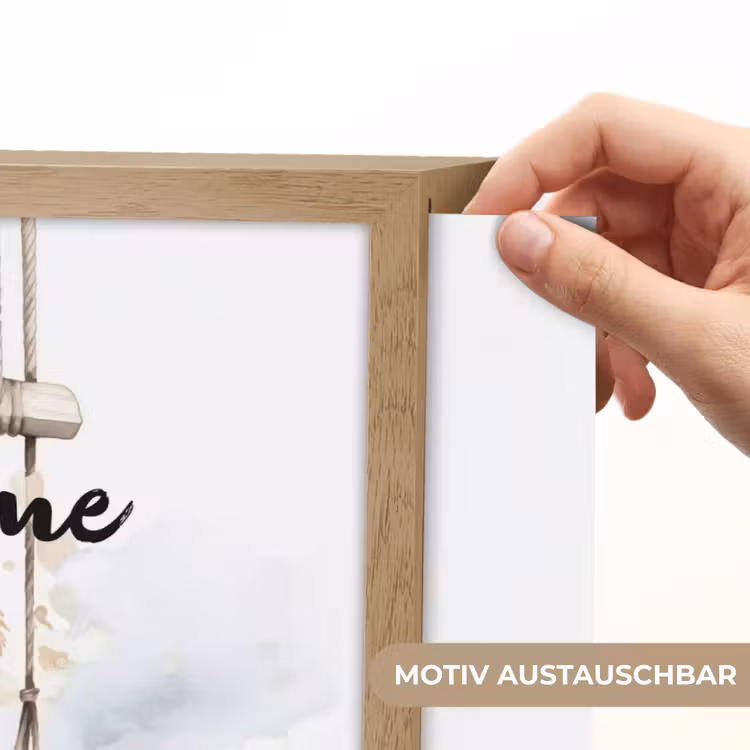 Beer - Baby - Dier - Kinderen Light Box met batterij (Wandlamp kind) middel -USP_websiteprintDE