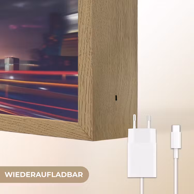 Basketbal - Sport  - Basket - Stad Light Box met batterij (Wandlamp kind) middel -USP_websiteoplaadbaarDE