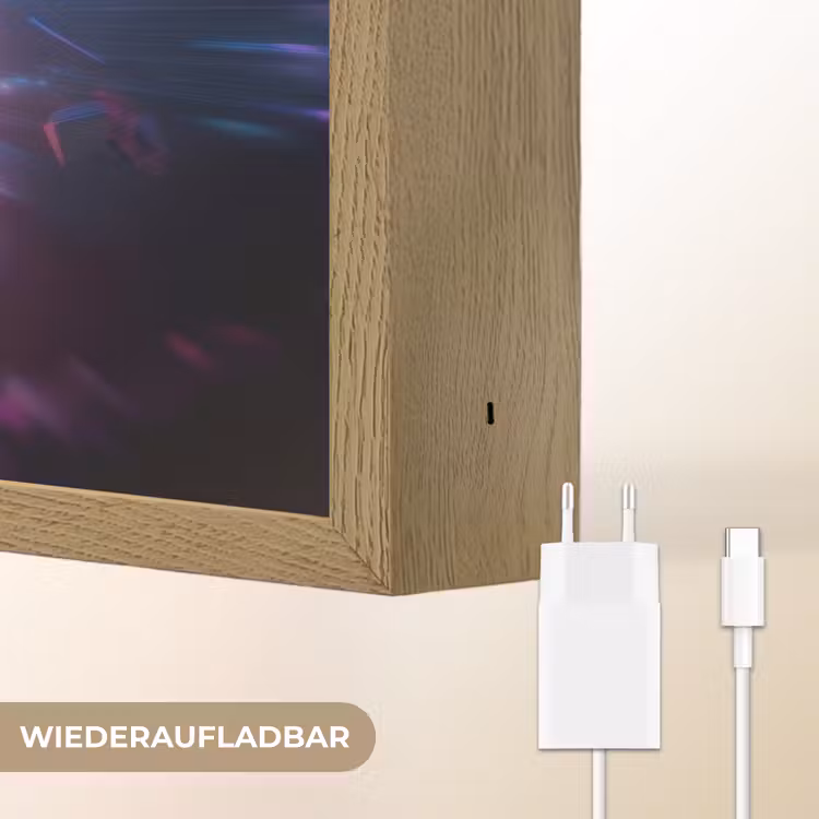 Controller - Neon - Game Light Box met batterij (Wandlamp kind) middel -USP_websiteoplaadbaarDE