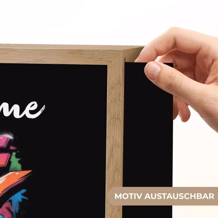 Controller - Game - Graffiti - Tekst Light Box met batterij (Wandlamp kind) middel -USP_websiteprintDE