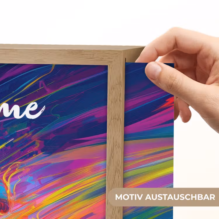 Crossmotor - Neonkleuren - Lijnen - Helm Light Box met batterij (Wandlamp kind) middel -USP_websiteprintDE