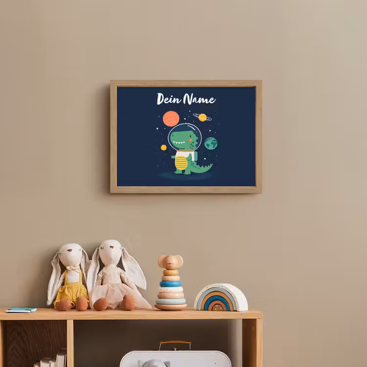 Dino - Ruimtepak - Planeten Light Box met batterij (Wandlamp kind) middel -sfeer2_kind
