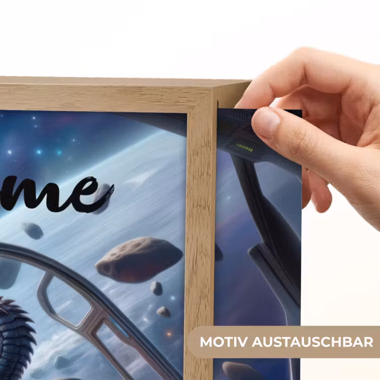 Dino - Ruimte - Jongens Light Box met batterij (Wandlamp kind) middel -USP_websiteprintDE