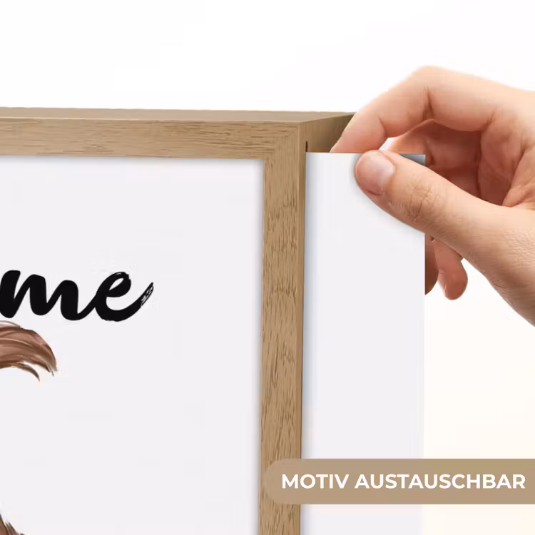 Eekhoorn - Dier - Bosdieren - Bruin Light Box met batterij (Wandlamp kind) middel -USP_websiteprintDE