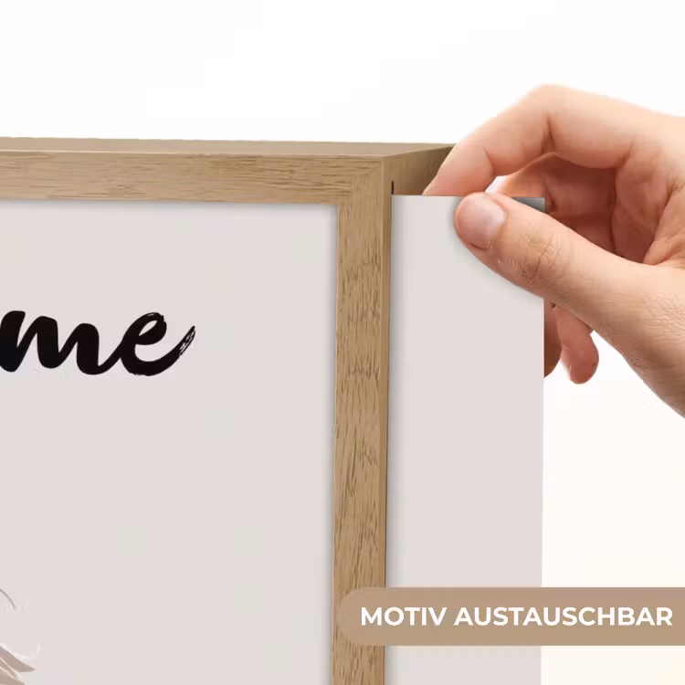 Eenhoorn - Pastel kleuren - Unicorn Light Box met batterij (Wandlamp kind) middel -USP_websiteprintDE