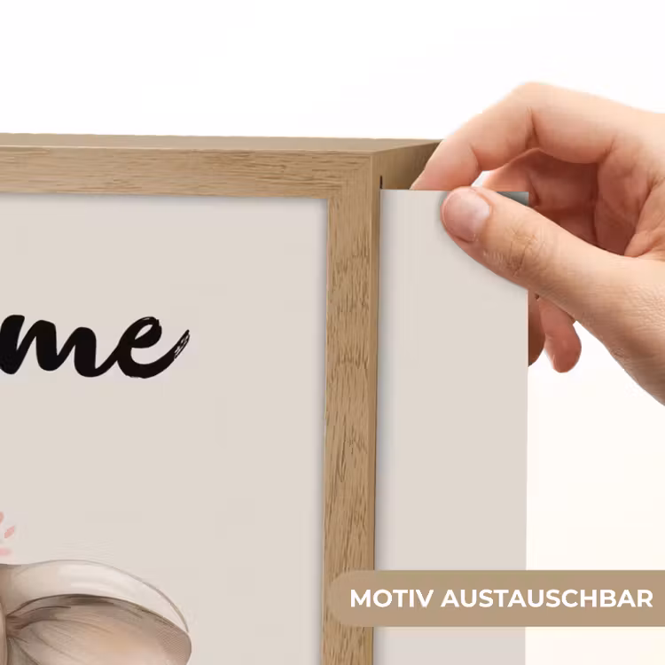 Olifant - Bohemian - Dieren - Boho Light Box met batterij (Wandlamp kind) middel -USP_websiteprintDE