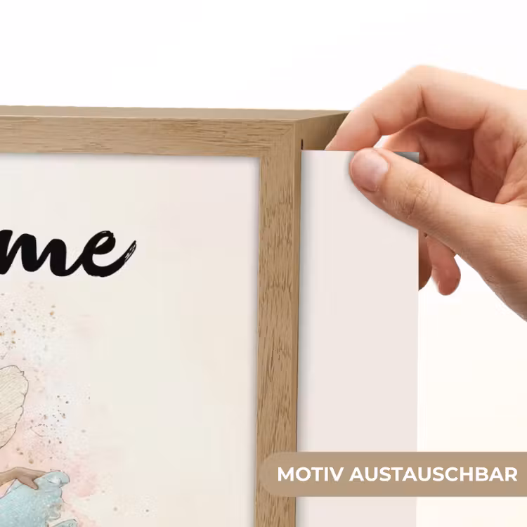 Fee - Pastel - Magie Light Box met batterij (Wandlamp kind) middel -USP_websiteprintDE