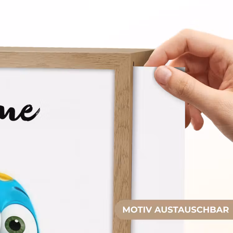Vliegtuig - Blauw - Kinderen - Jongens Light Box met batterij (Wandlamp kind) middel -USP_websiteprintDE