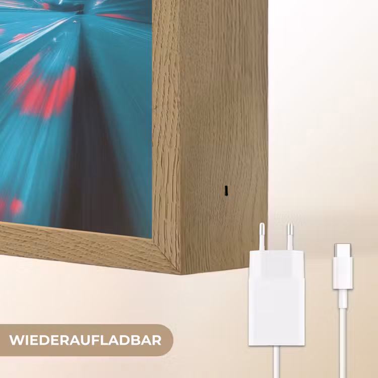 Formule 1 - Raceauto - Rood - Neonverlichting Light Box met batterij (Wandlamp kind) middel -USP_websiteoplaadbaarDE