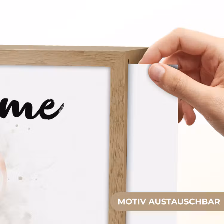 Vos - Pastel kleuren - Dier Light Box met batterij (Wandlamp kind) middel -USP_websiteprintDE