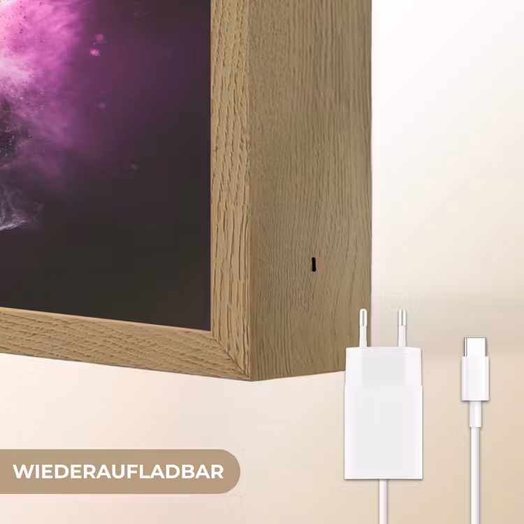 Voetbal - Roze - Vuur Light Box met batterij (Wandlamp kind) middel -USP_websiteoplaadbaarDE