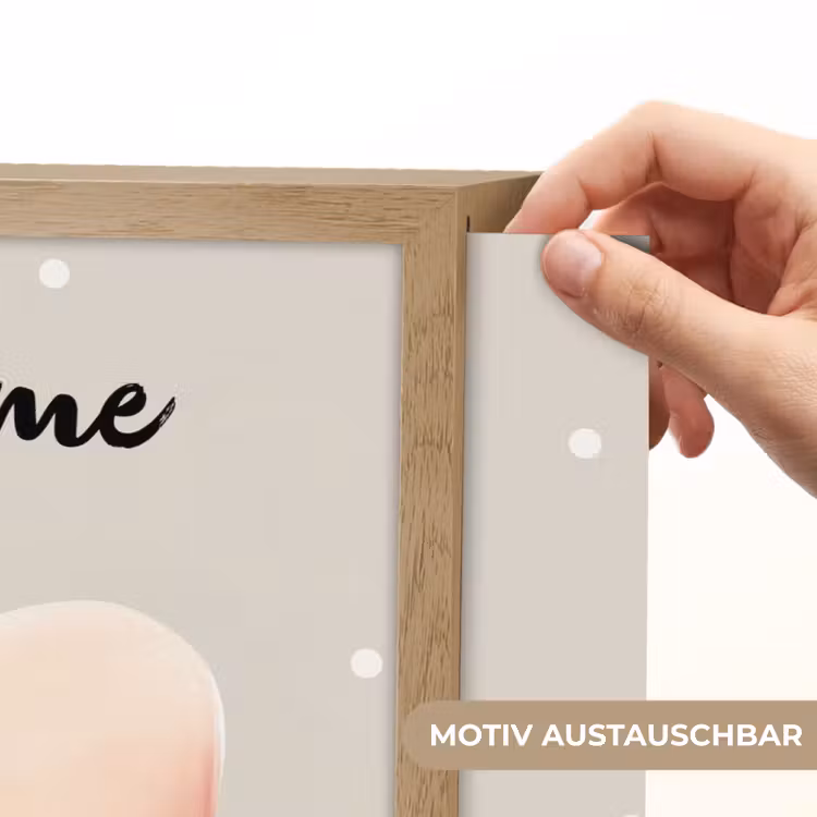 Gezichtje - Hart - Roze - Stippen Light Box met batterij (Wandlamp kind) middel -USP_websiteprintDE