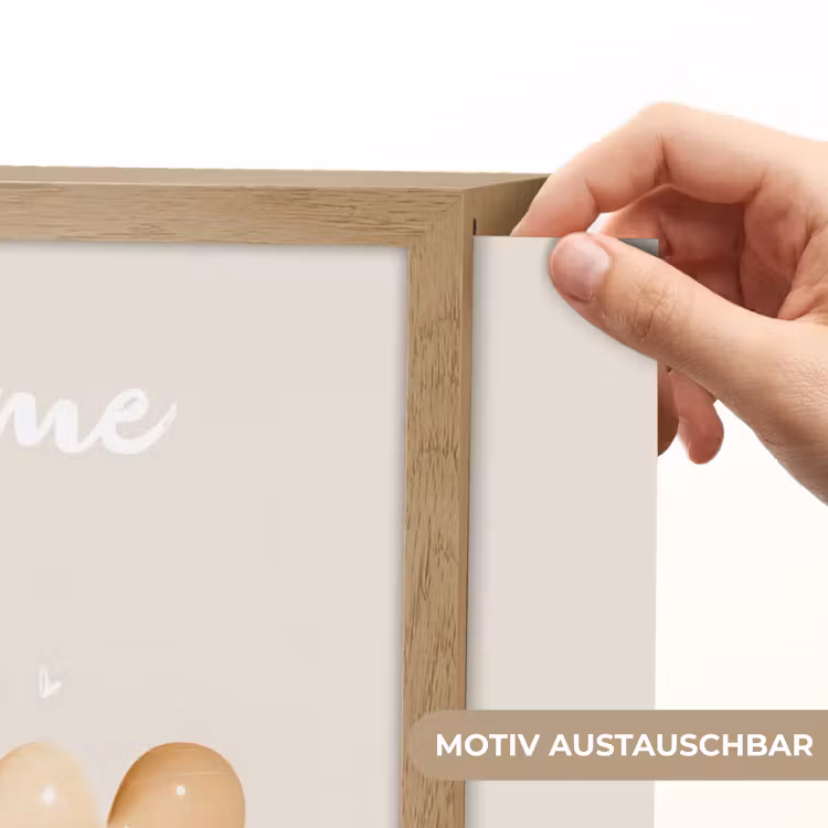 Gezichtjes - Hartjes - Pasteltinten - Sterretjes Light Box met batterij (Wandlamp kind) middel -USP_websiteprintDE