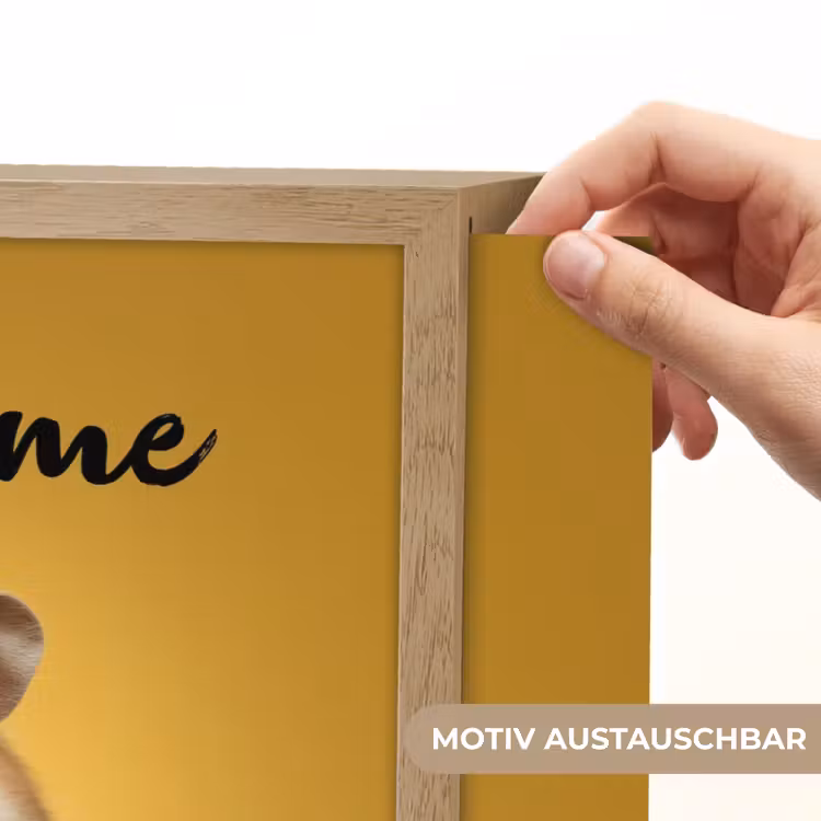 Hamster - Nootje - Geel - Knaagdier Light Box met batterij (Wandlamp kind) middel -USP_websiteprintDE
