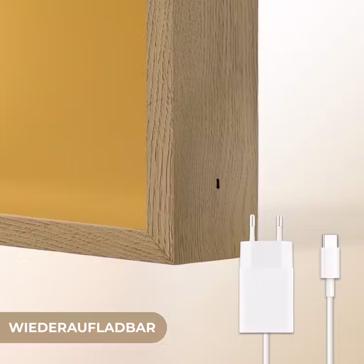 Hamster - Nootje - Geel - Knaagdier Light Box met batterij (Wandlamp kind) middel -USP_websiteoplaadbaarDE