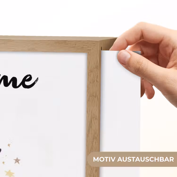 Heks - Paars - Sterren - Heksenhoed Light Box met batterij (Wandlamp kind) middel -USP_websiteprintDE