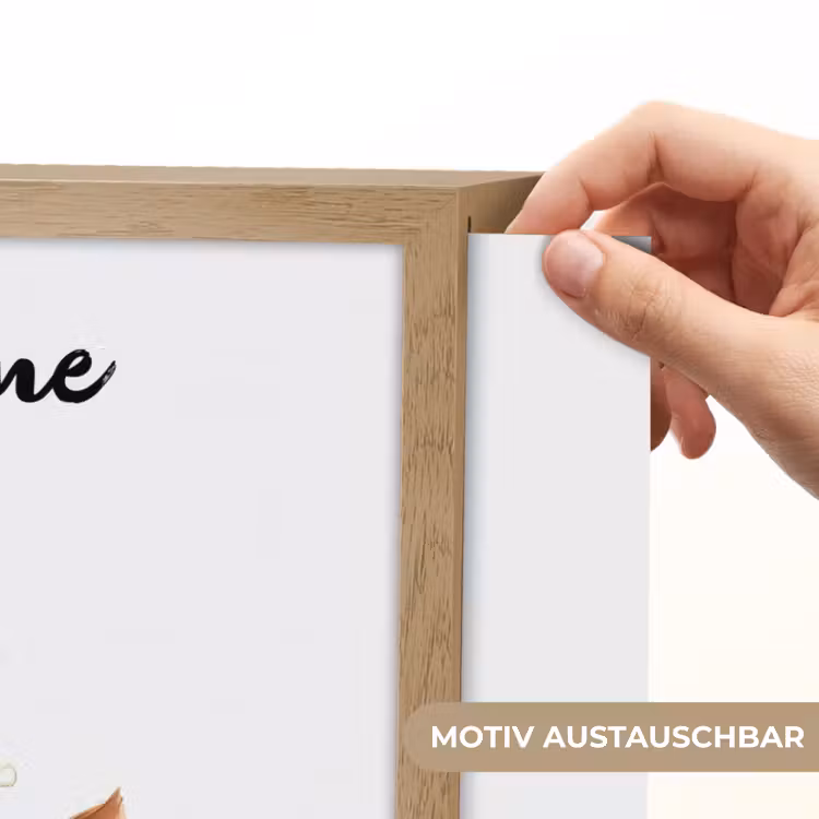 Hert - Dier - Bruin Light Box met batterij (Wandlamp kind) middel -USP_websiteprintDE