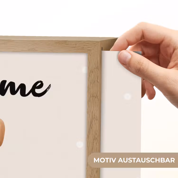 Hond - Pup - Beige - Stippen Light Box met batterij (Wandlamp kind) middel -USP_websiteprintDE