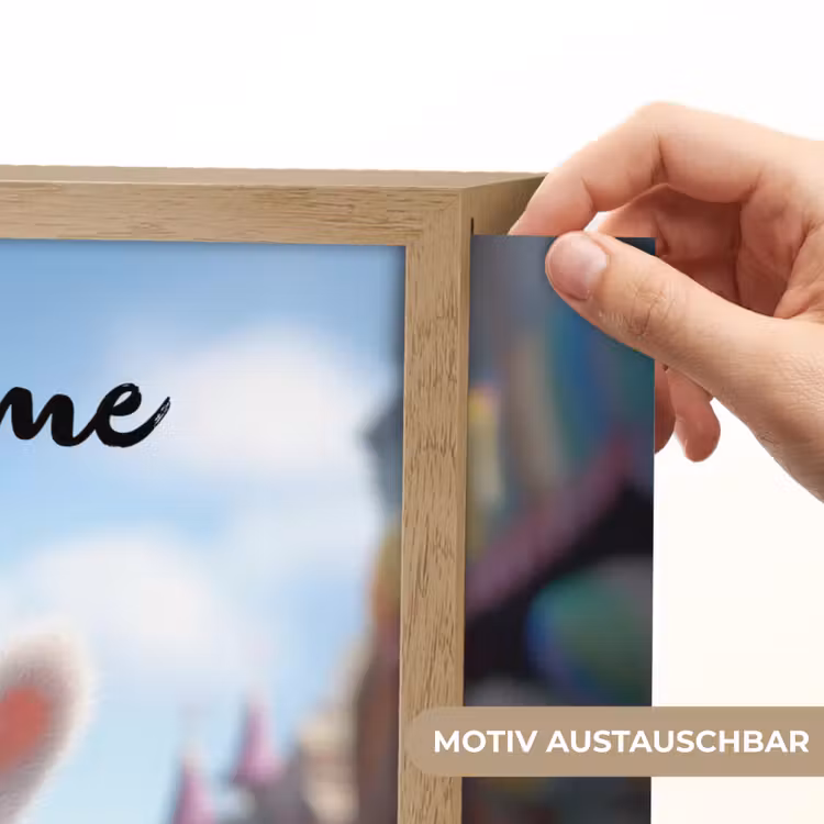 konijn - Ballonnen Light Box met batterij (Wandlamp kind) middel -USP_websiteprintDE