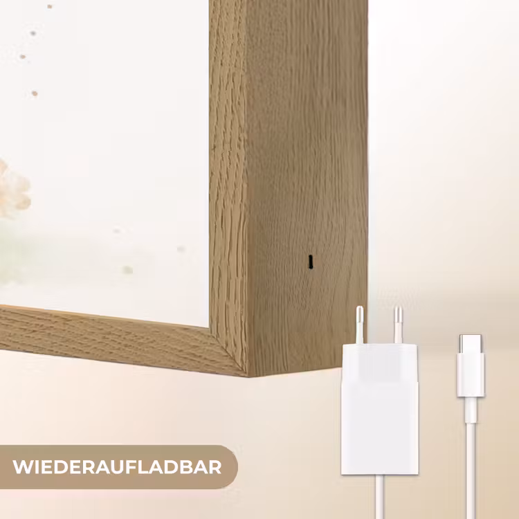 Poes - Baby - Dier - Kinderen Light Box met batterij (Wandlamp kind) middel -USP_websiteoplaadbaarDE