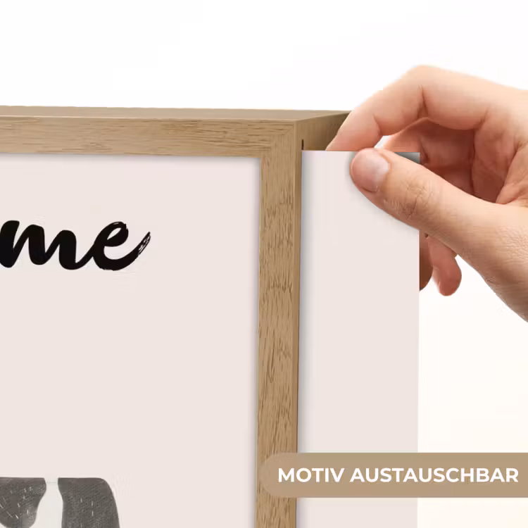 Koe - Boerderij dier - Dieren - Pastel kleuren Light Box met batterij (Wandlamp kind) middel -USP_websiteprintDE