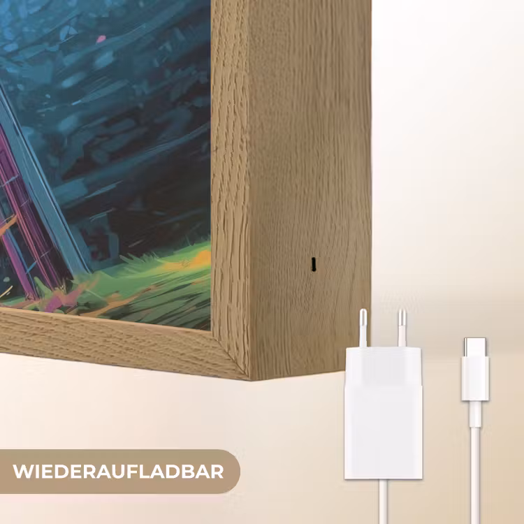 Neon - Net - Voetbal - Kleurrijk Light Box met batterij (Wandlamp kind) middel -USP_websiteoplaadbaarDE