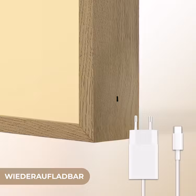 Pinguïn - Geel - Energiek - Rolschaatsen Light Box met batterij (Wandlamp kind) middel -USP_websiteoplaadbaarDE
