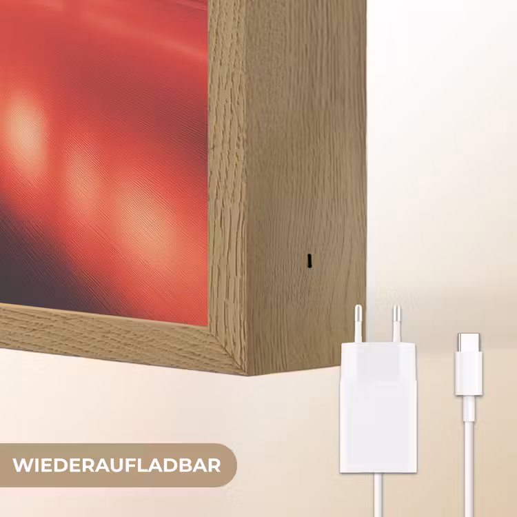 Raceauto - Verlichting - Neon - Rood Light Box met batterij (Wandlamp kind) middel -USP_websiteoplaadbaarDE