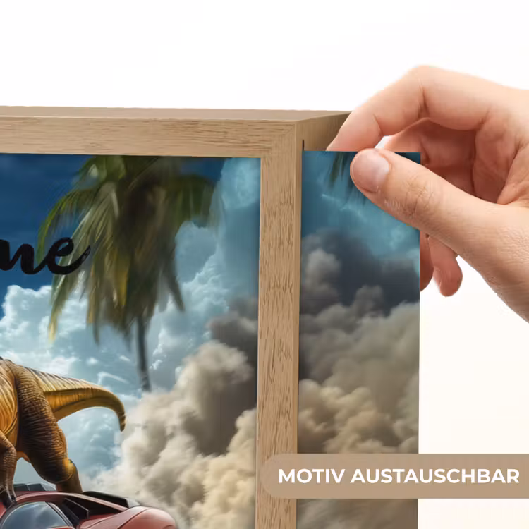 Sportauto - Rood - Dino Light Box met batterij (Wandlamp kind) middel -USP_websiteprintDE