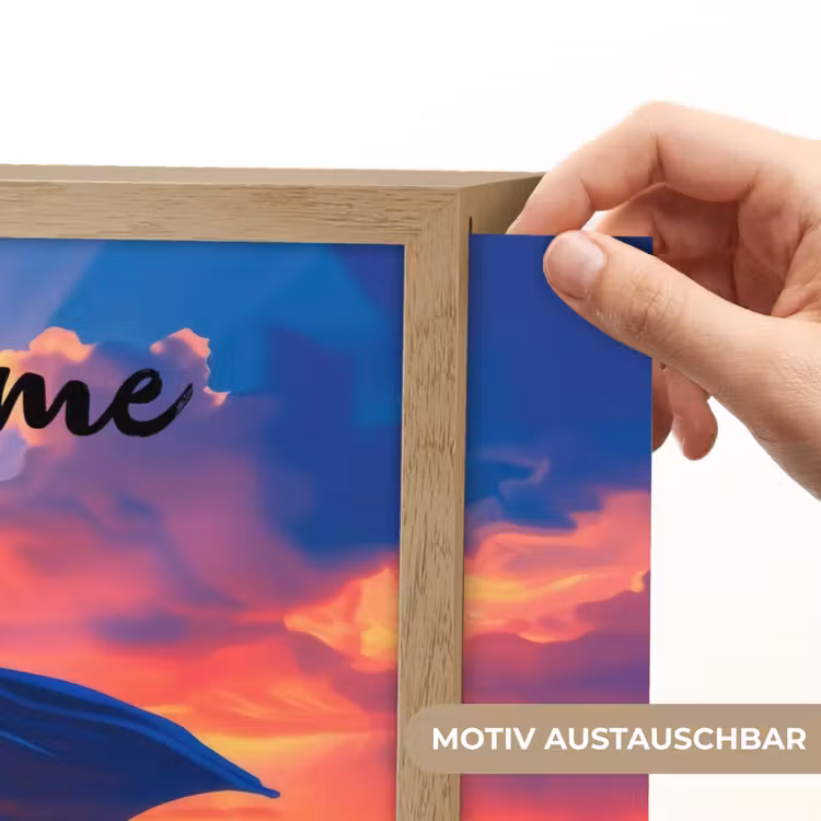 Superheld - Stad - Jongens - Kleurrijk - Zon Light Box met batterij (Wandlamp kind) middel -USP_websiteprintDE