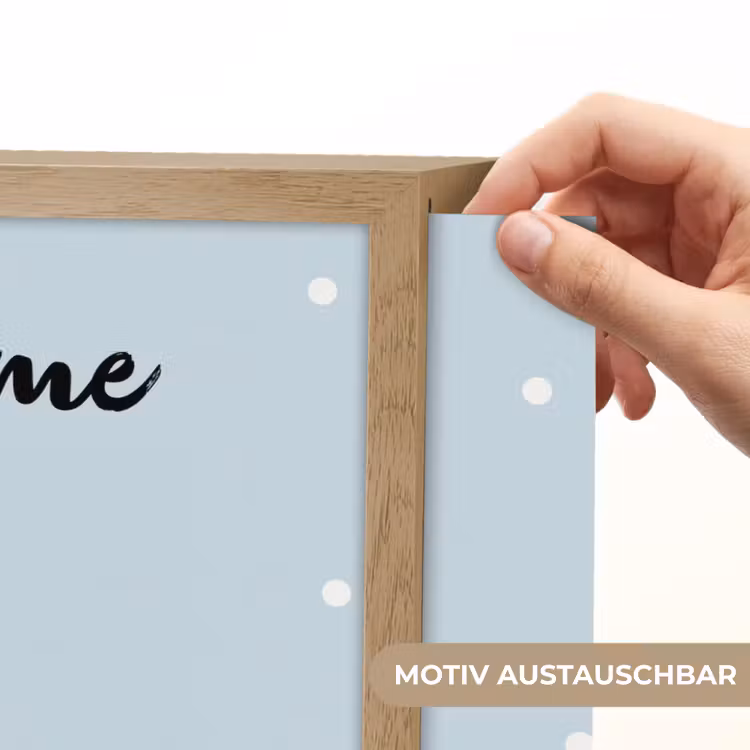 Stippen - Prinses - Kroon - Blond Light Box met batterij (Wandlamp kind) middel -USP_websiteprintDE