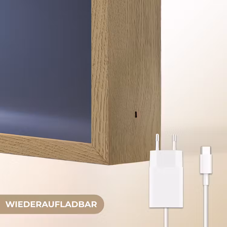 Tovenares - Magisch - Blauw - Toveren Light Box met batterij (Wandlamp kind) middel -USP_websiteoplaadbaarDE