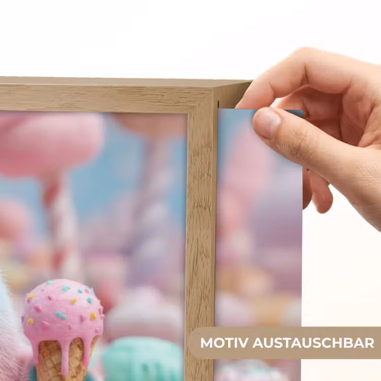 Monster - Pastel - Roze - Snoep Light Box met batterij (Wandlamp kind) middel -USP_websiteprintDE