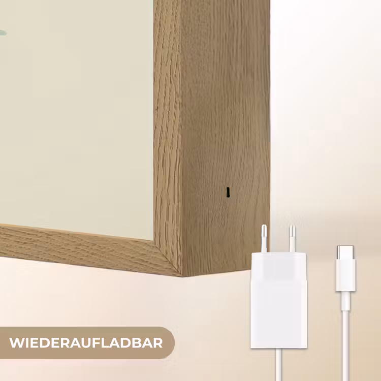 Otter - Strandbal - Kleurrijk Light Box met batterij (Wandlamp kind) middel -USP_websiteoplaadbaarDE