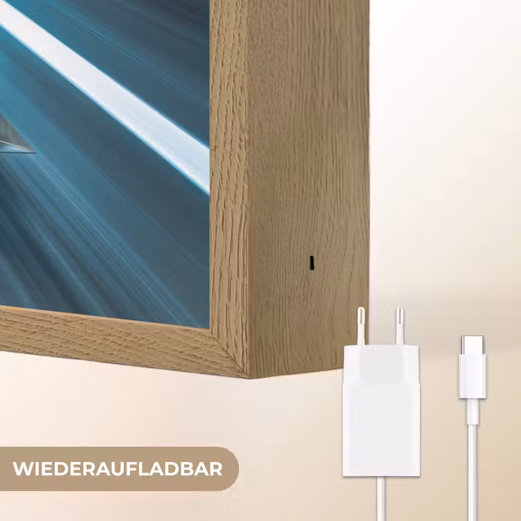 Race - Auto - Formule 1 - Jongens - Blauw Light Box met batterij (Wandlamp kind) middel -USP_websiteoplaadbaarDE