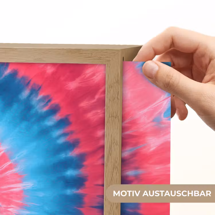 Spiraal - Roze - Draaiend Light Box met batterij (Wandlamp kind) middel -USP_websiteprintDE