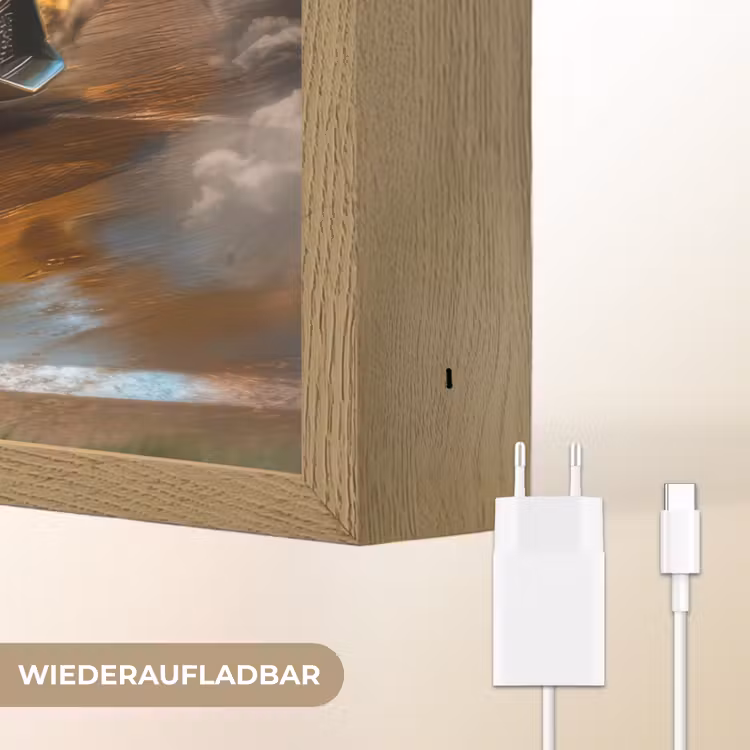 Sportwagen - Groen - Voetbal Light Box met batterij (Wandlamp kind) middel -USP_websiteoplaadbaarDE