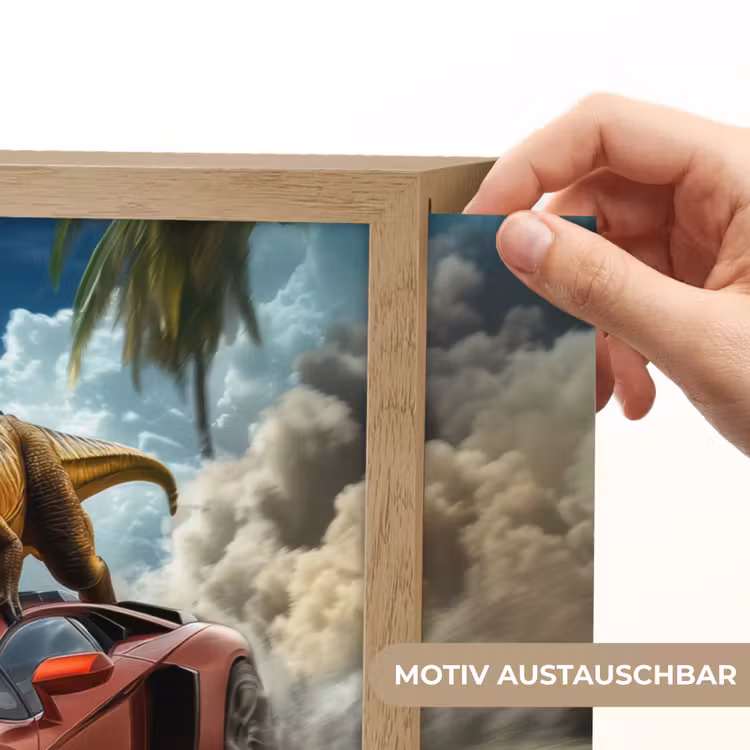 Sportauto - Rood - Dino Light Box met batterij (Wandlamp kind) middel -USP_websiteprintDE