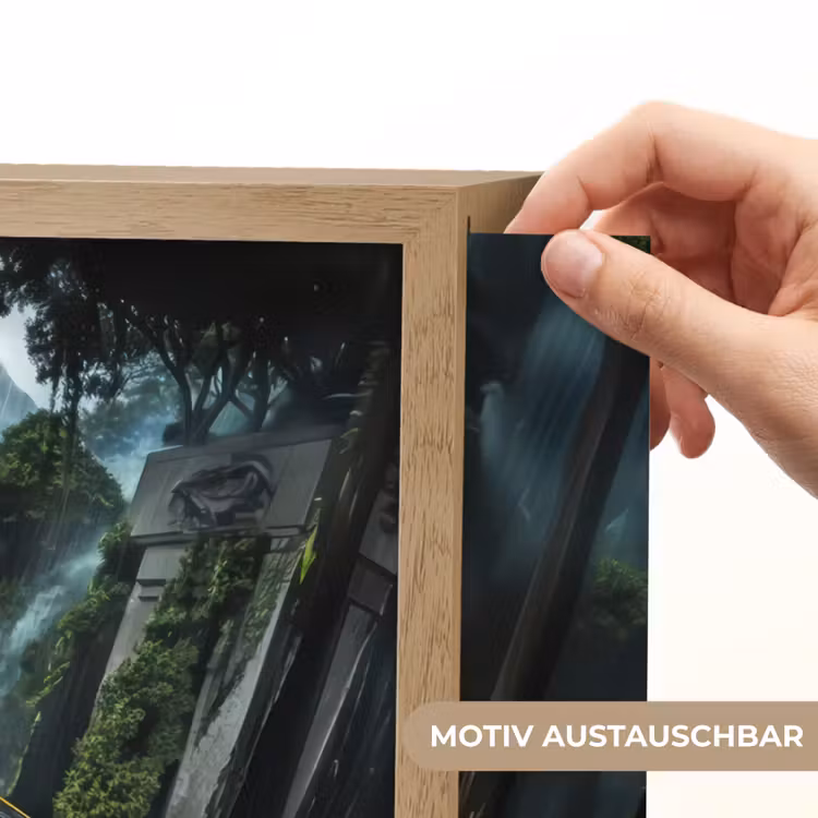 T-Rex - Auto - Regenwoud Light Box met batterij (Wandlamp kind) middel -USP_websiteprintDE