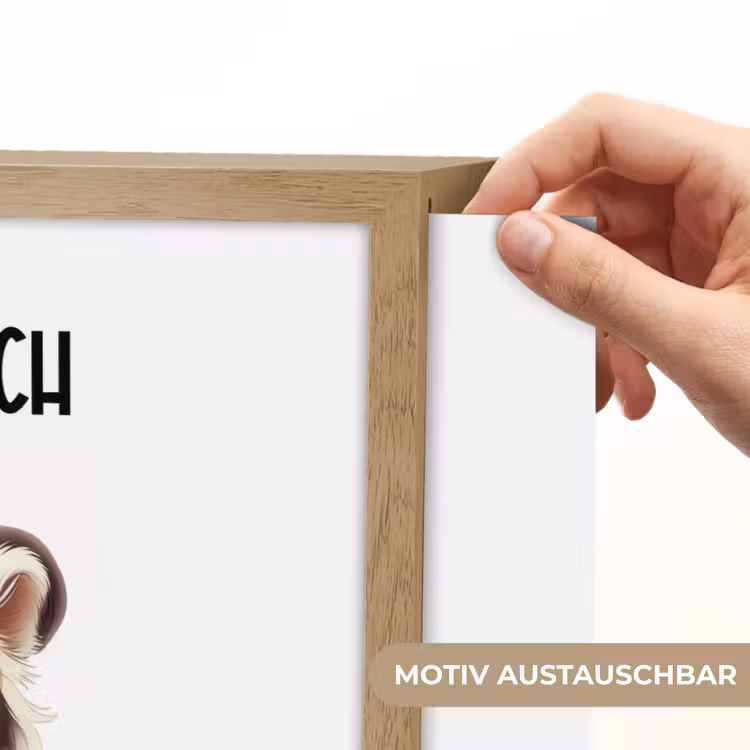 Tijger - Wees gelukkig - Quote - Dier Light Box met batterij (Wandlamp kind) middel -USP_websiteprintDE