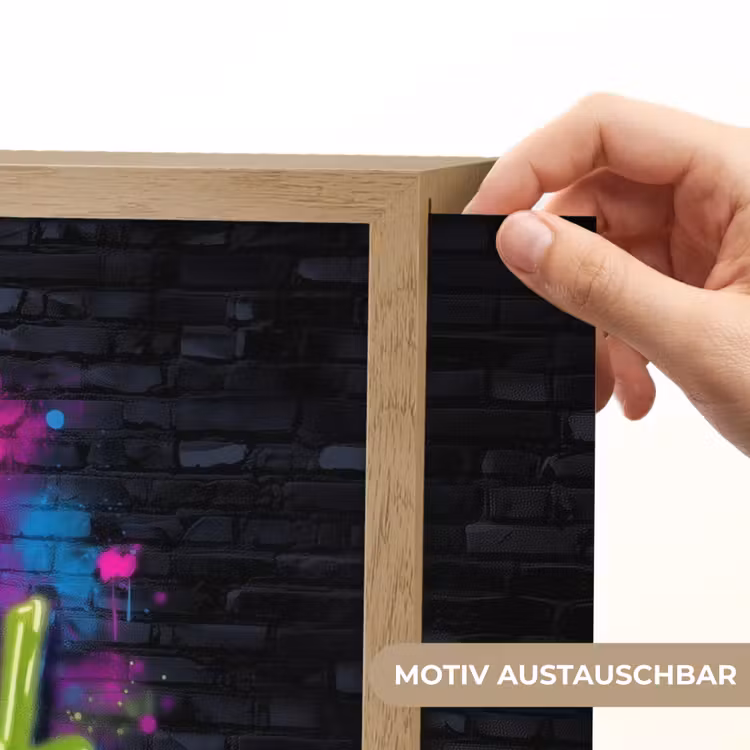 Goal - Mode - Neon - Voetbal Light Box met batterij (Wandlamp kind) middel -USP_websiteprintDE