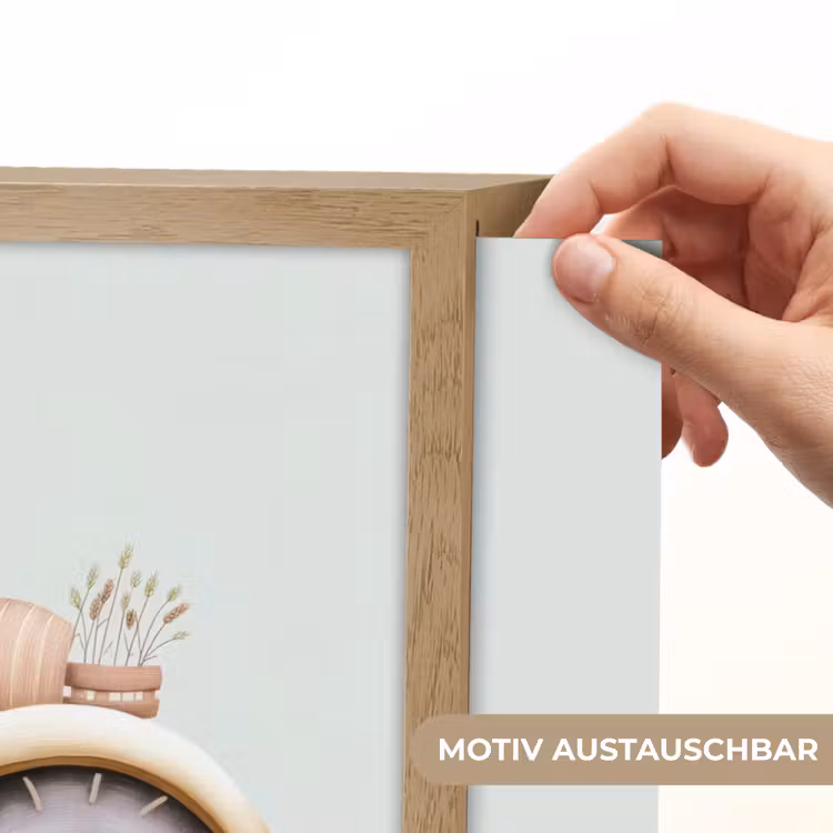 Vintage - Tractor - Pastel Light Box met batterij (Wandlamp kind) middel -USP_websiteprintDE